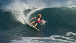John Florence at the 2010 Pipe Masters