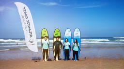 Surf lessons with Atlantic Coast Surf School