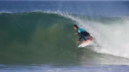 Jordy Smith gets some tube time