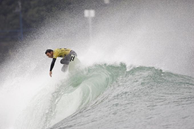 Joel Parkinson Preparing for the ASP Mundaka