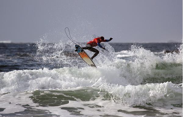 Josh Kerr winner of the O'Neill Cold Water Classic Canada