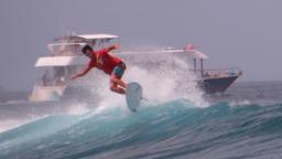 Surfing In Maldives