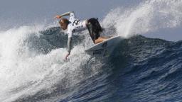 Patrick Gudauskas carving one up pre-Rodeo flip