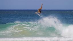 Kelly Slater at Straddie