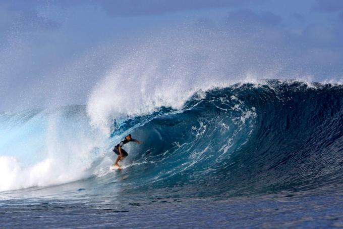 Martinez at Teahupoo