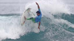 Michel Bourez at the Rip Curl Pro Bells Beach