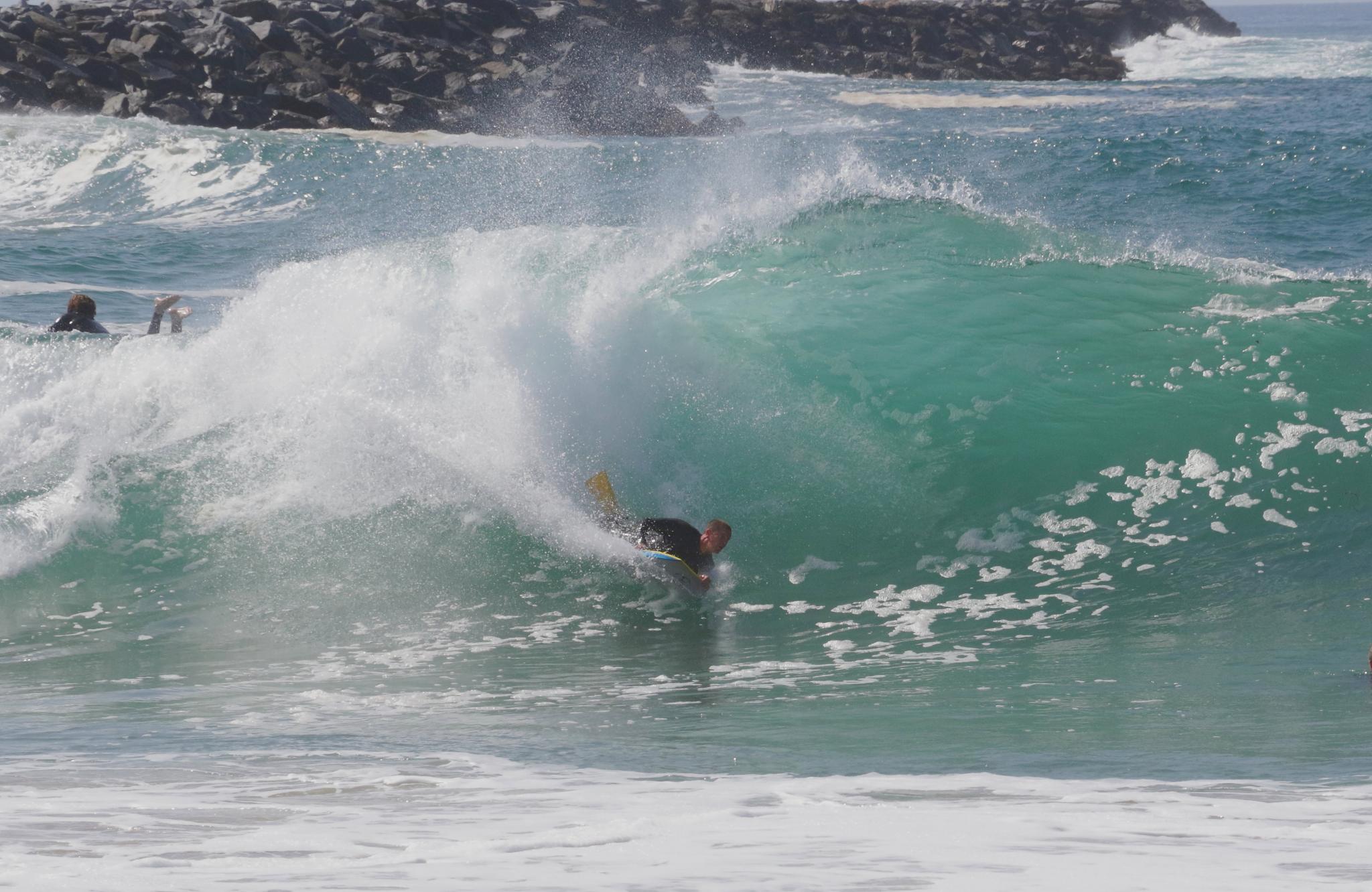 Body Boarding Left
