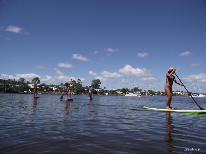 SUP Learners Class Noosa River