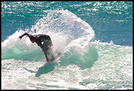 Manu Bay, Raglan, New Zealand