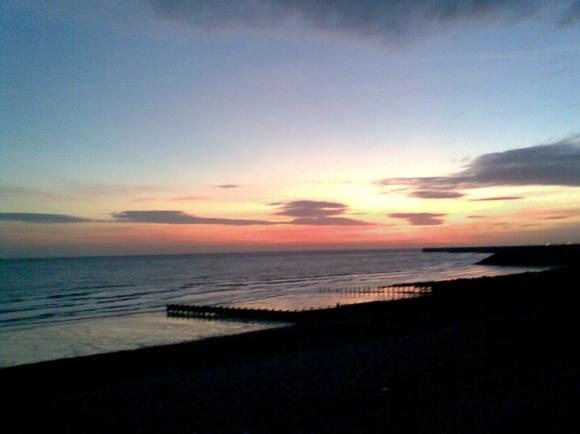 brighton sunset