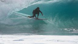 Surfing at La Pared