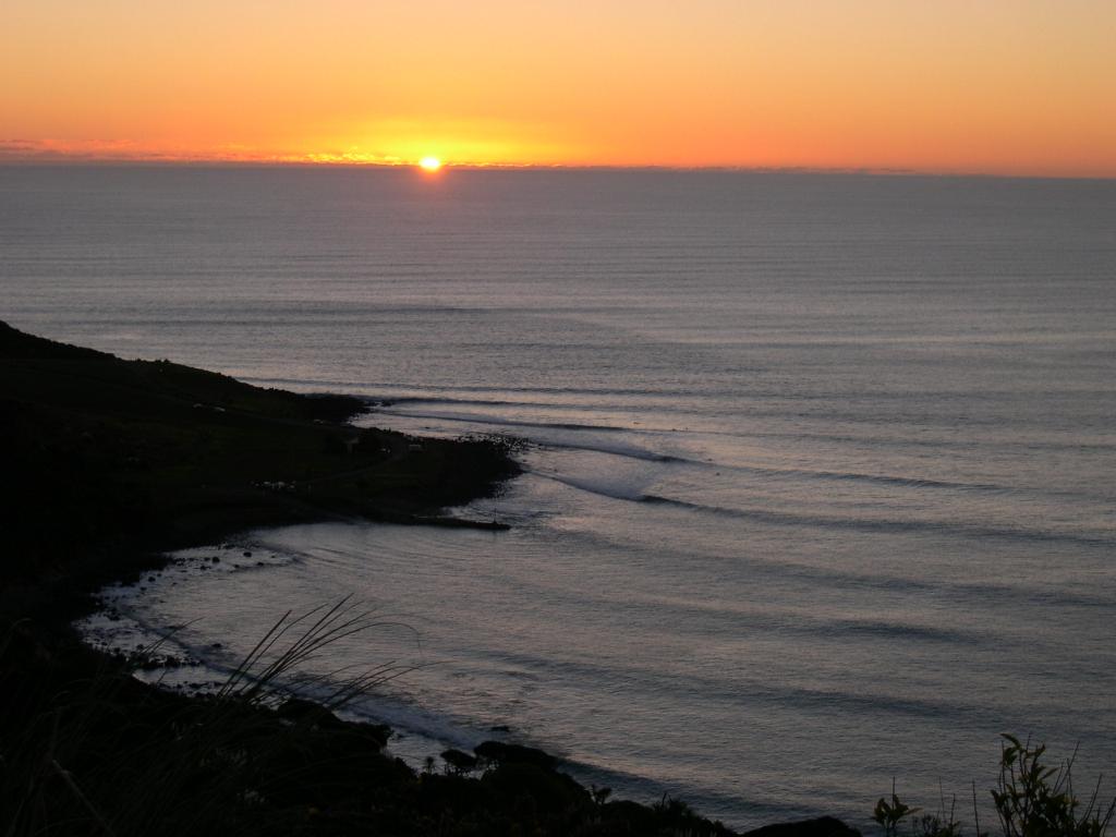 Sunset Over Raglan