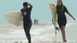 Me & Jess surf Captiva