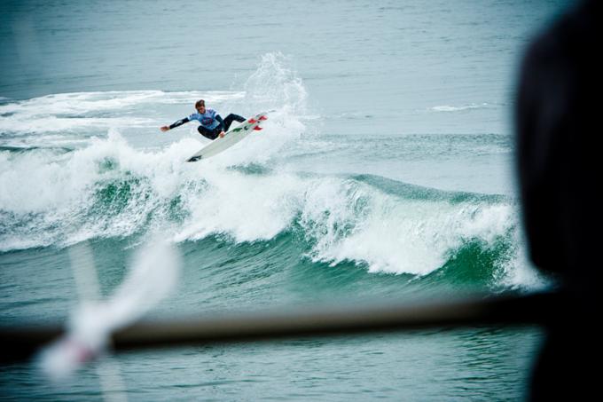 Ian Crane shot form the pier