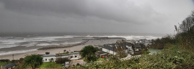 Lyme Regis bay UK