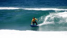 Perfect wave in south-beach Herzelia (Israel)