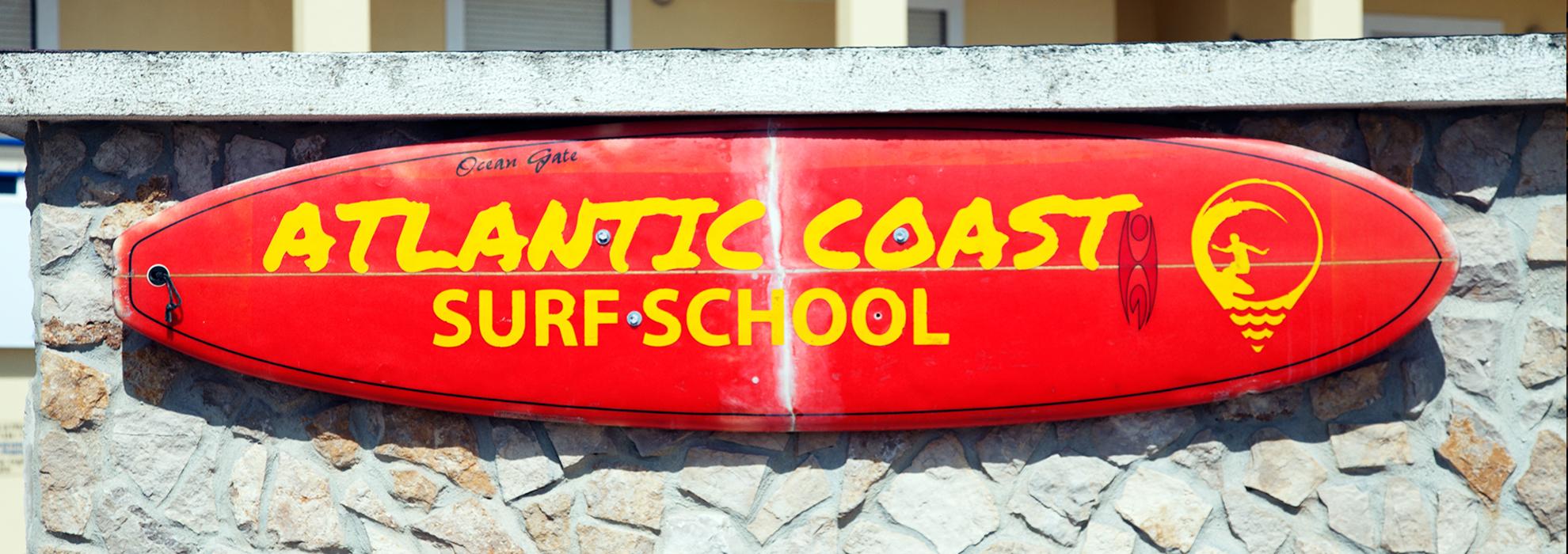 Surf lessons with Atlantic Coast Surf School