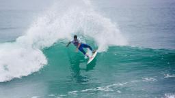 Heitor Alves at the Quiksilver Pro France