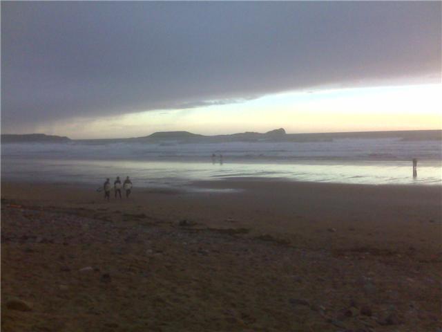 Llangennith at dusk