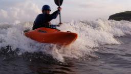 surf kayaker