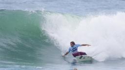 Nate Yeomans at the Billabong Pro Santa Catarina