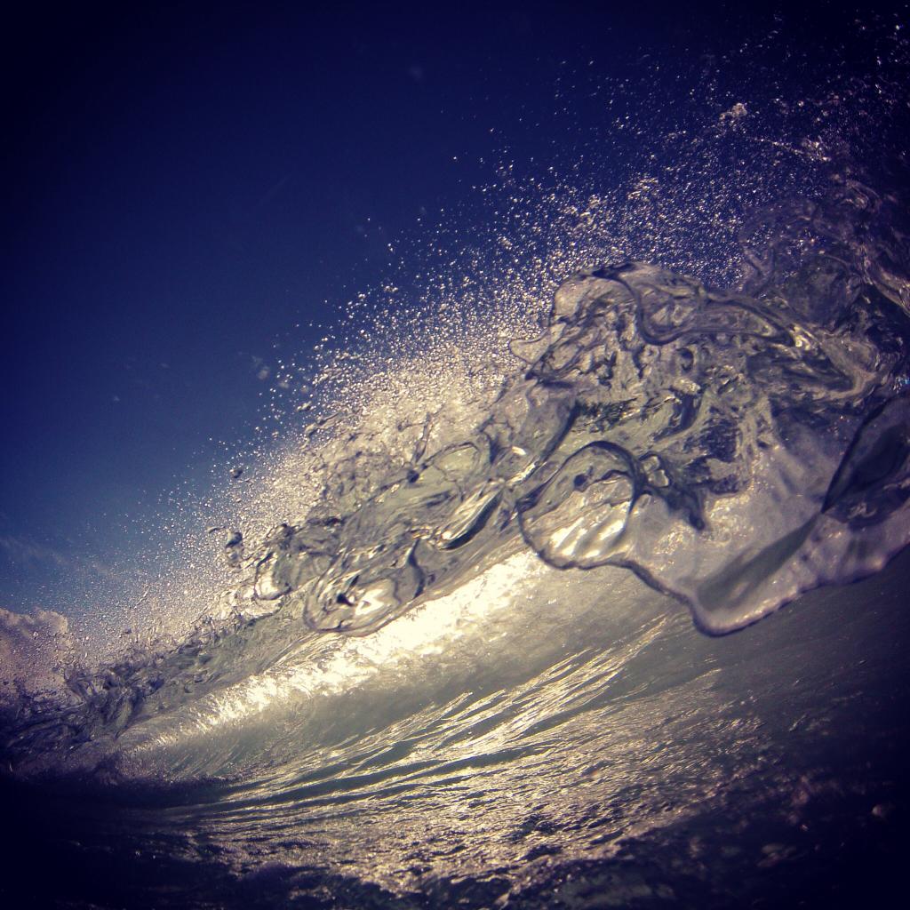 Shorebreak in Cornwall 