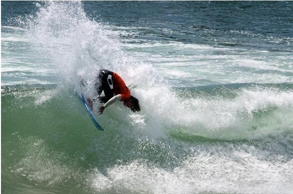 Miguel Pupo at Huntington Beach California
