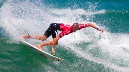 Owen Wright in small waves at Narrabeen