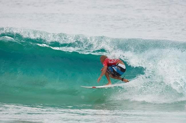 Slater Barreled at Snapper Rocks