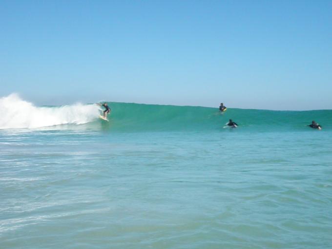 Left hander at Scarbs