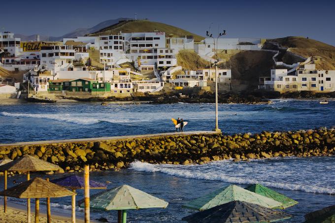 The break at San Bartolo