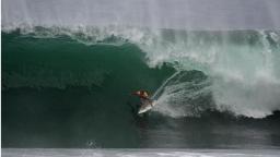 Ricky Whitlock at the Quiksilver Pro Puerto Escondido