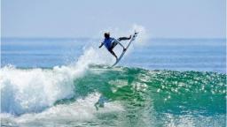 Evan Geiselman at the Oakley Lowers Pro Junior