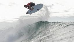 Taj Burrow at the Rip Curl Pro Search 2009 at Belgas