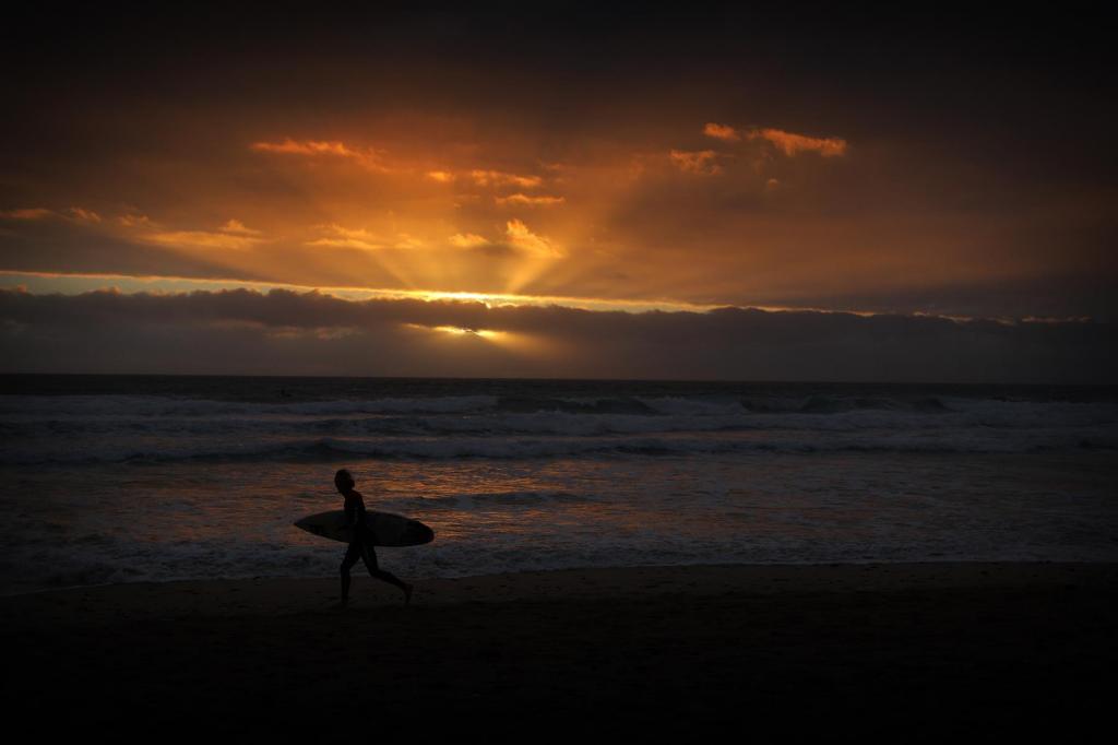 Fistral Night Surf 2013 Sunset