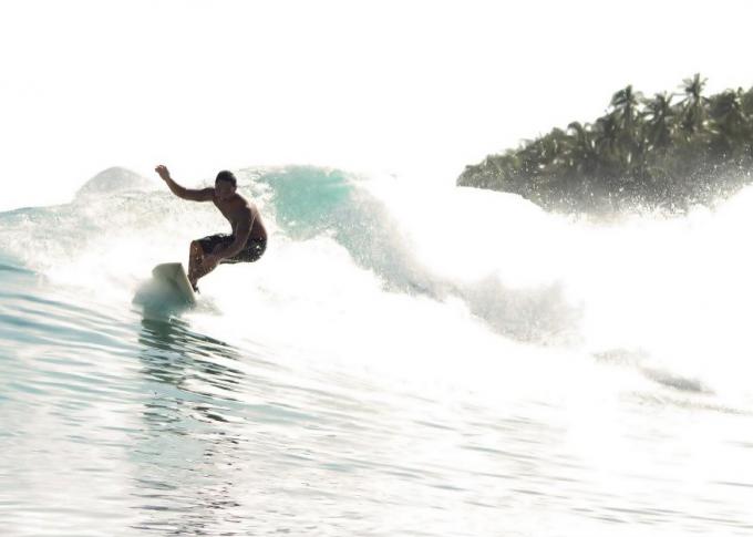 Carlo Perez in Baler, Quezon Province