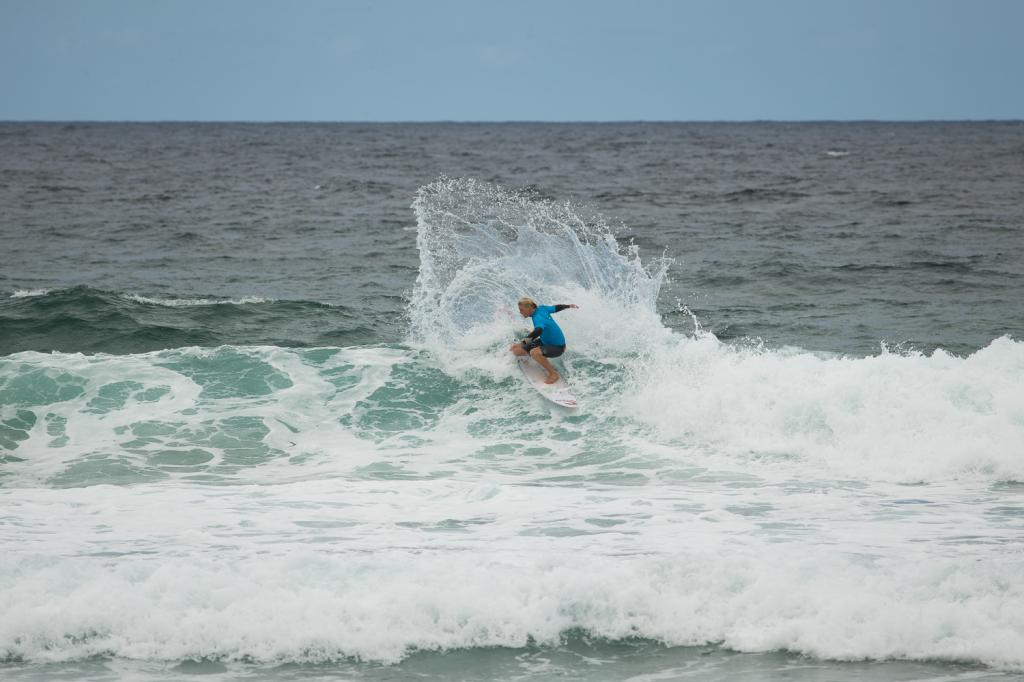 Jackson Baker at Bar Beach Newcastle