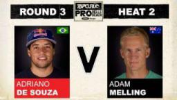 Rip Curl Pro 2011 R3, H2 - Adriano De Souza vs Adam Meling