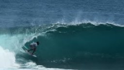 Vinicius Pereira At Desert Point, Indonesia, June 3rd, 2016