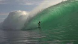 Ian Cosenza At Desert Point, Indonesia, July 19th, 2016