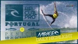 Mirage Daily Highlights - Round 3, Heats 1-2: Rip Curl Pro Portugal 2012