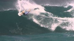 Bourez Wins Vans World Cup In Pumping Surf