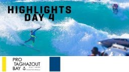Epic Surfing In Morocco, Pro Taghazout Bay Highlights