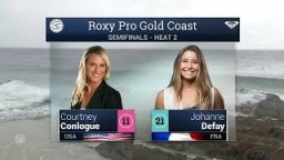 2016 Roxy Pro: Semifinal Video