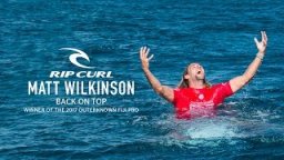 Congratulations Matt Wilkinson | 2017 Outerknown Fiji Pro Champion