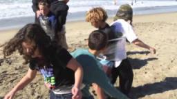 Volcom's VQS Seaslug Surf Series - El Porto, Manhattan Beach, Ca