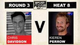 Rip Curl Pro 2011 R3, H8 - Chris Davidson vs Kieren Perrow