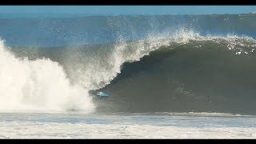 Benji Brand's Six Namibia Barrels On One Wave