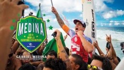 2014 World Surfing Champion - Gabriel Medina