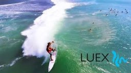 LUEX Balinese Perfection From The Air | SURFING In Bali | Drone Surf Footage